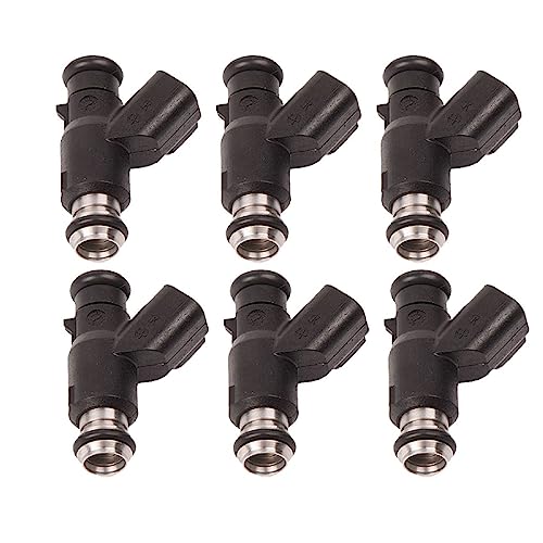 Bapmic 35310-3C000 Fuel Injector Compatible with 2006 2007 2008 2009 2010 2011 2012 Hyundai Kia 3.3L 3.8L DOHC V6 (Pack of 6) - Image 1