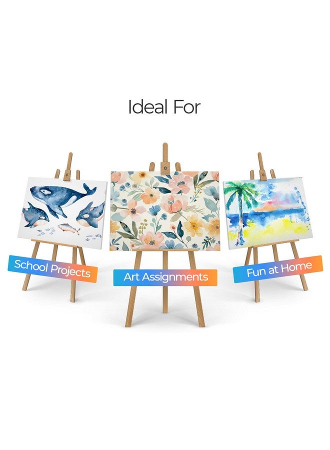 Camel ColorPad Watercolor Cake with Paint Brush | 24 Shade Set | Vibrant Colors | Portable Design for Outdoor Art & Competitions | Ideal for Students - Image 3