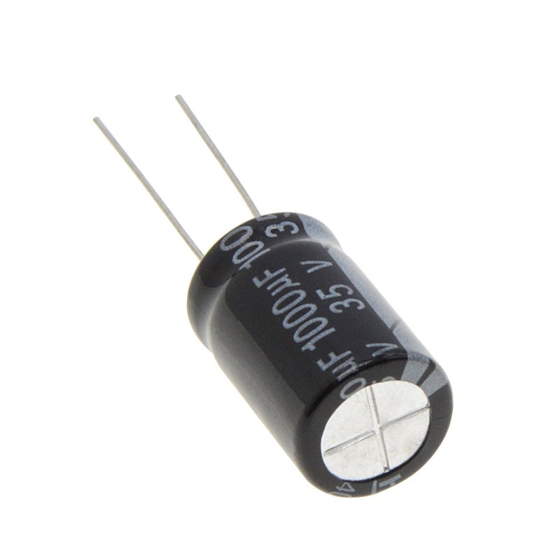 YXQ 30Pcs 1000uF 35V 105C Volt Radial Lead Electrolytic Capacitor,13x21mm - Image 3