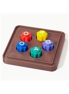 Generic Traditional Korean Gonggi Board Game Squid Tossing, 1 set has 5pcs, Squid Game, Interesting desktop decorations, Suitable for ages 14+,Gong-Gi Creative Gifts  - Image 1
