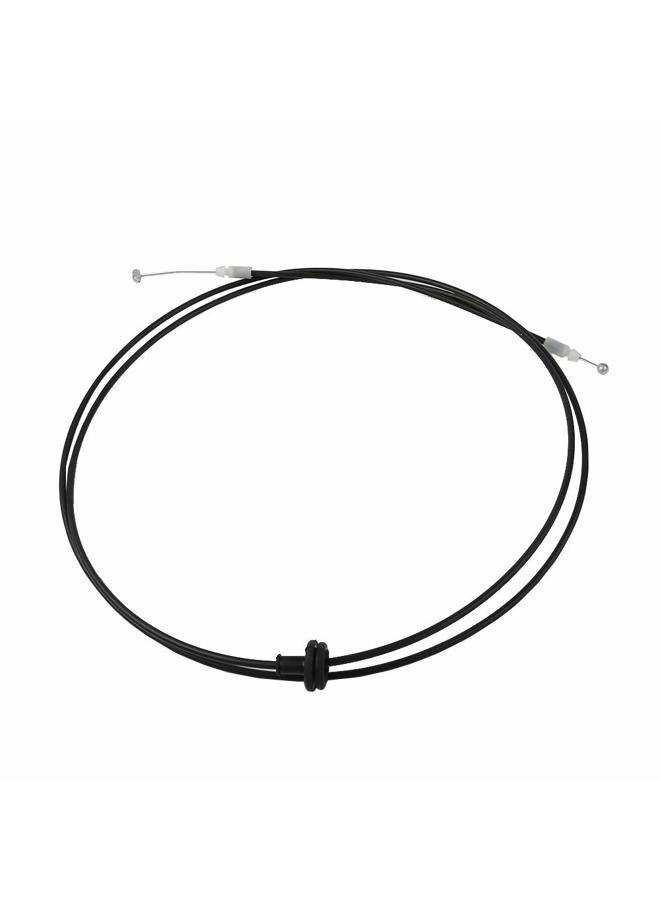 CNUPSM Front Hood Release Cable 2.4L 3.0L Compatible with Honda Accord 2003-2007 Hood Wire Assembly 74130-SDA-A02 74130SDAA02 74130-SFJ-W01 74130SFJW01 - Image 2