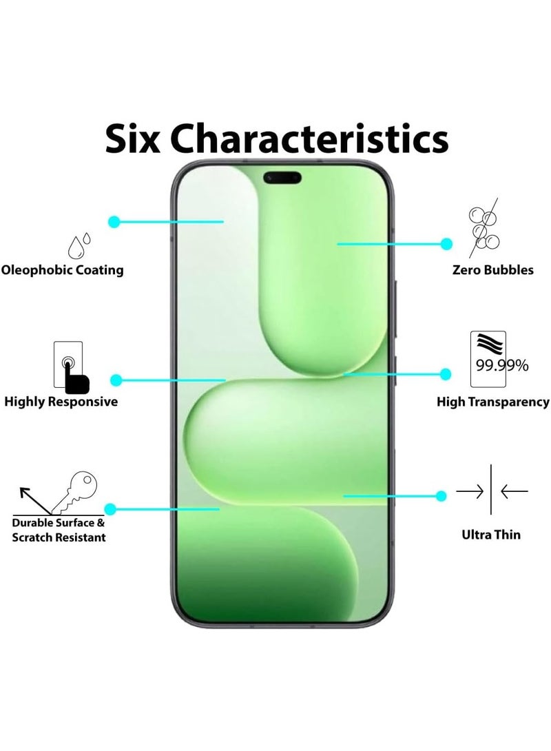 يويو تيك واقي شاشة لهاتف Honor 600 Lite 5G - زجاج مقسّى (Tempered Glass) عالي الجودة يغطي الشاشة بالكامل، يمنع تكون الفقاعات ويمتد من الحافة إلى الحافة، حساس للمس، ومضاد للتوهج؛ مخصص لهاتف Honor 600 Lite (مقاس 6.6 بوصة، إصدار 2026). - Image 2
