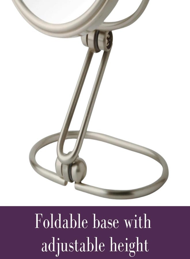 JERDON Compact Magnifying Mirror - Folding 3" Travel Mirror with 15X & 1X Magnification - Model MC315N - Image 5