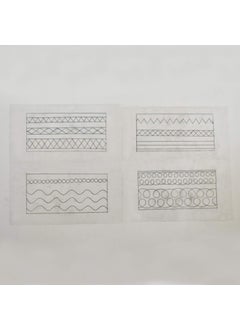 Embroiderymaterial Embroiderymaterial Embroidery Kit to Practice Aari, Zardosi, Tambour & Luneville Hand Embroidery. Hoop Stand Included. 17 Types of Embroidery Supplies.,Paper  - Image 4