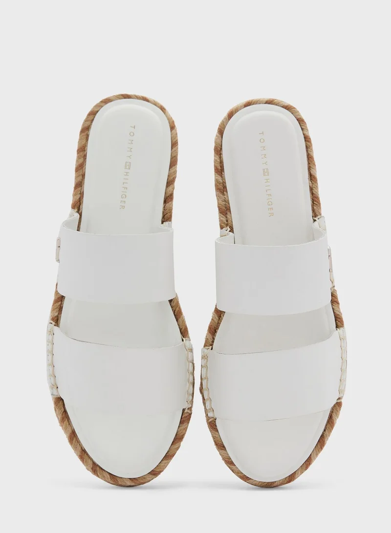 TOMMY HILFIGER Double Strap Flat Sandals