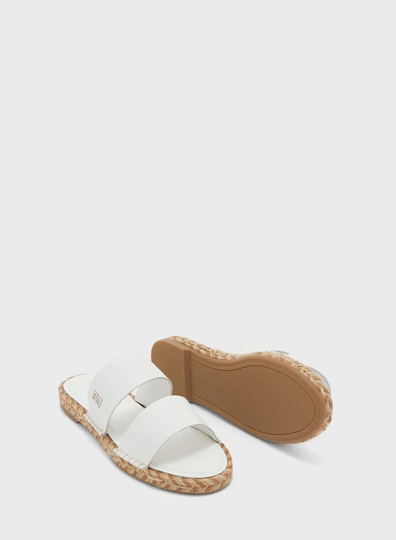 TOMMY HILFIGER Double Strap Flat Sandals