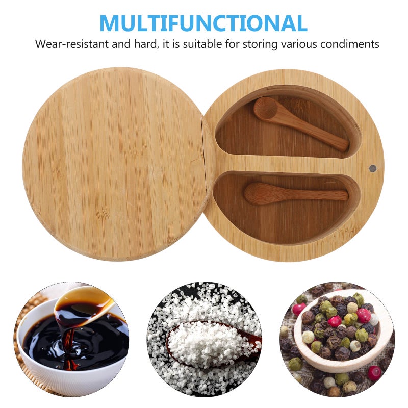 1Pc Spice Jar Practical Salt Container Seasoning Jar with - Image 4
