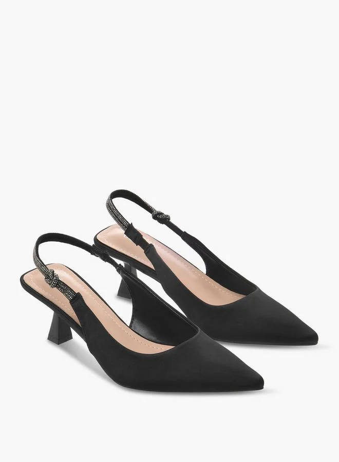 سيليست Women Kitten Heel Slingback Shoes