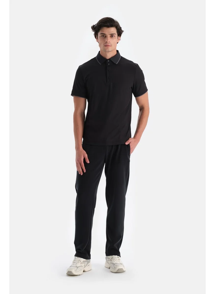 داجي Black Men's Modal Sweatpants
