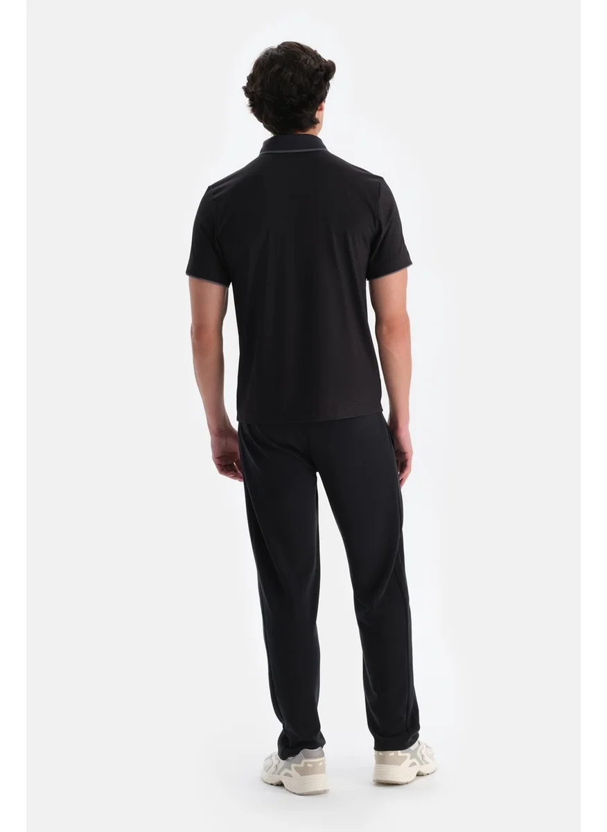 داجي Black Men's Modal Sweatpants