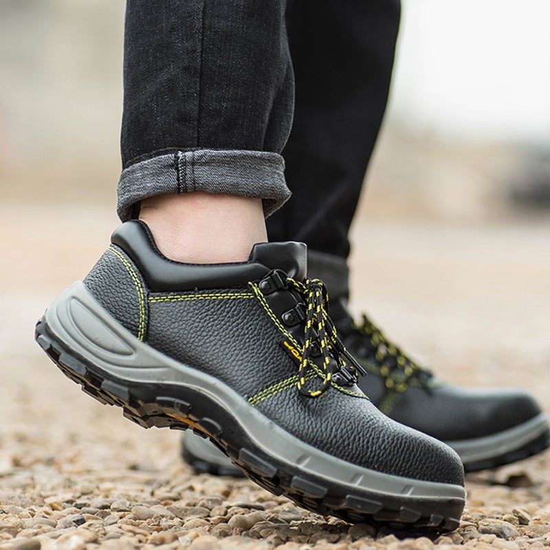 Men's Safety Shoes – Breathable Steel Toe Anti-Smash Anti-Puncture Work Footwear - Image 5