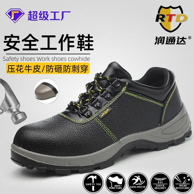 Men's Safety Shoes – Breathable Steel Toe Anti-Smash Anti-Puncture Work Footwear - Image 2