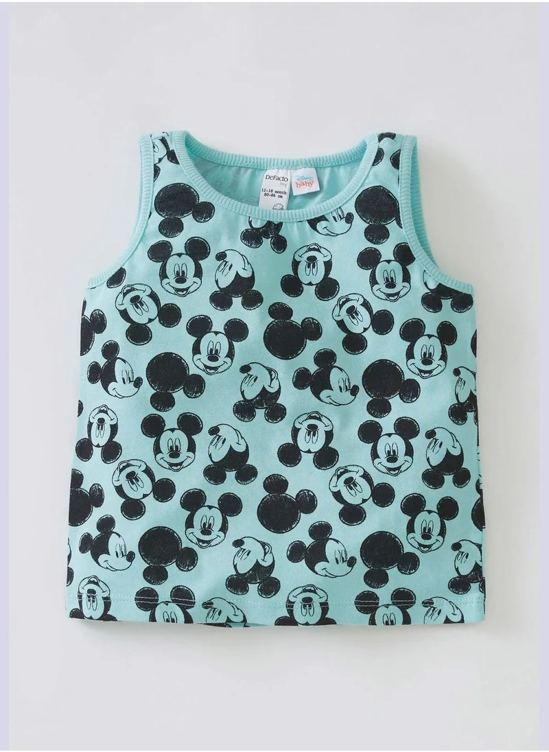 DeFacto Licensed Mickey Mouse Sleeveless T-Shirt