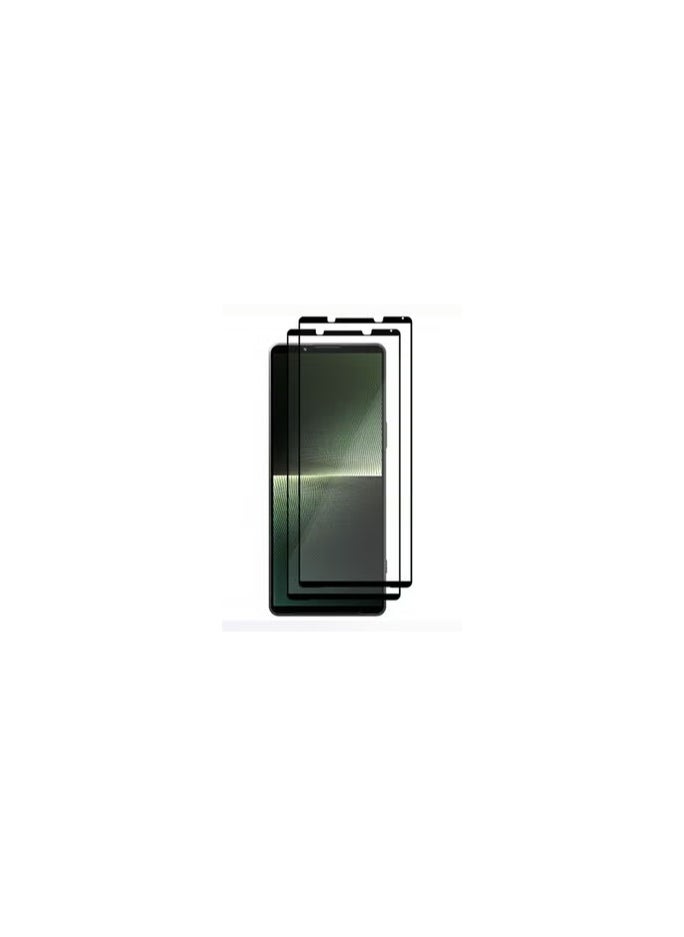 Sony Xperia 1 V Case And 2 Screen Protector Soft TPU Bumper Protective Back Blue