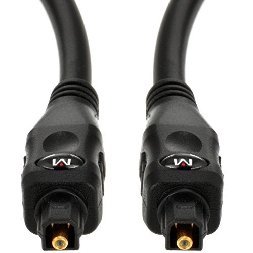 Mediabridge Toslink Cable (6 Feet) - Optical Digital Audio Cable - Image 3