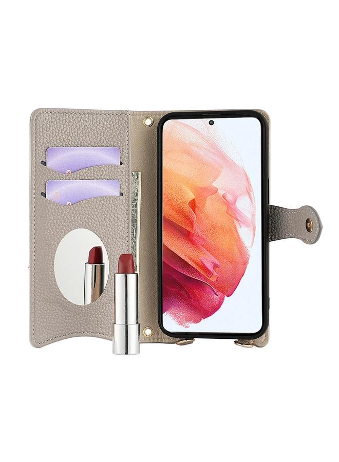 S-TOP Case For Samsung Galaxy A71 5G Crossbody Chain Fishtail Litchi Leather Phone Case - Image 3