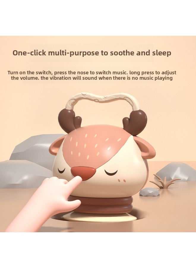 Elk Accordion Baby's Hand-held Soothing Toy Early Education Educational Simulation Musical Instrument Music 1-3 Years Old Exercise Small Hands-Color:Elk [pion/music/ring Paper] Opp Bag - Image 5