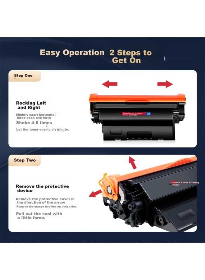 Huiwei M1136 Toner Cartridge Compatible With Hp M1136 Toner Cartridge, Hp Laserjet M1136 Mfp Printer Dedicated Toner Cartridge, Toner Powder Box, Ink Cartridge