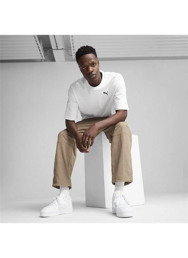 Puma PUMA White WARDROBE Essentials Oversized Tee Men for Men | Best Price UAE