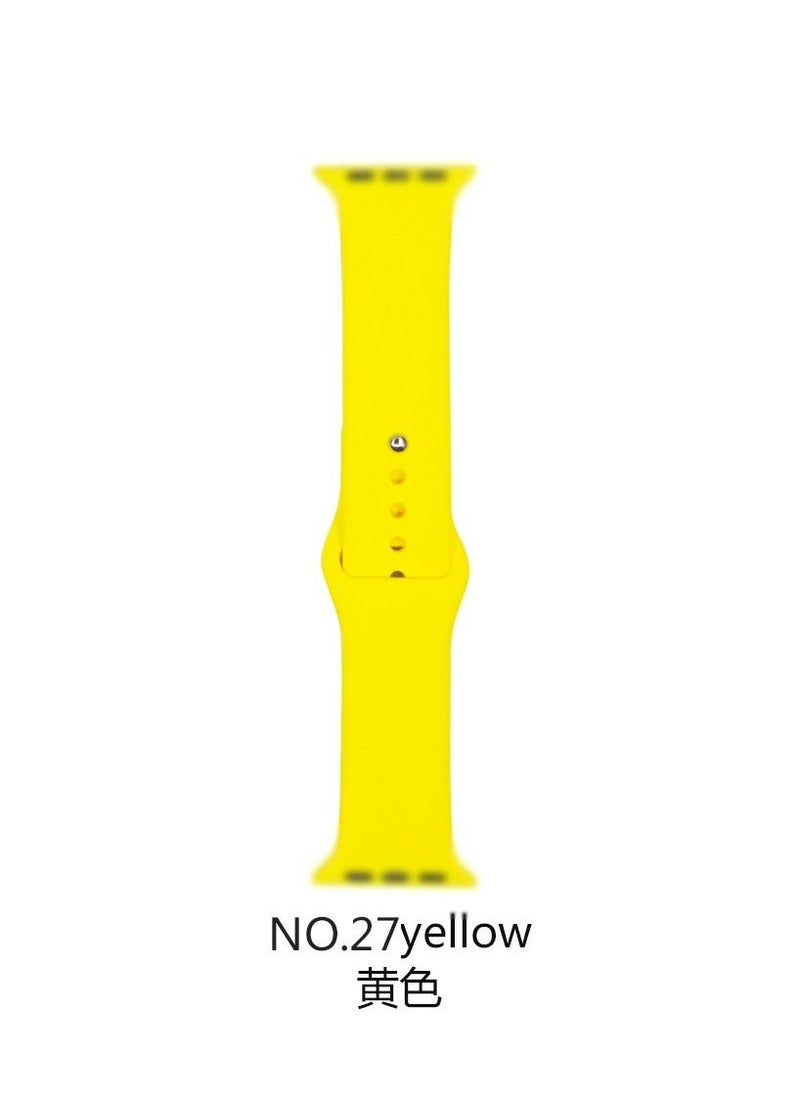 Apple Watch Band 45mm Soft Silicone Sport Band Replacement Wrist Strap Compatible for iWatch Apple Watch Series 7 (45mm) - Image 2