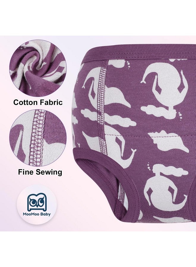 MooMoo Baby Absorbent Training Underwear 4 Packs Toddler Potty Training Pants For Boys And Girls-Cotton 2T - Image 4