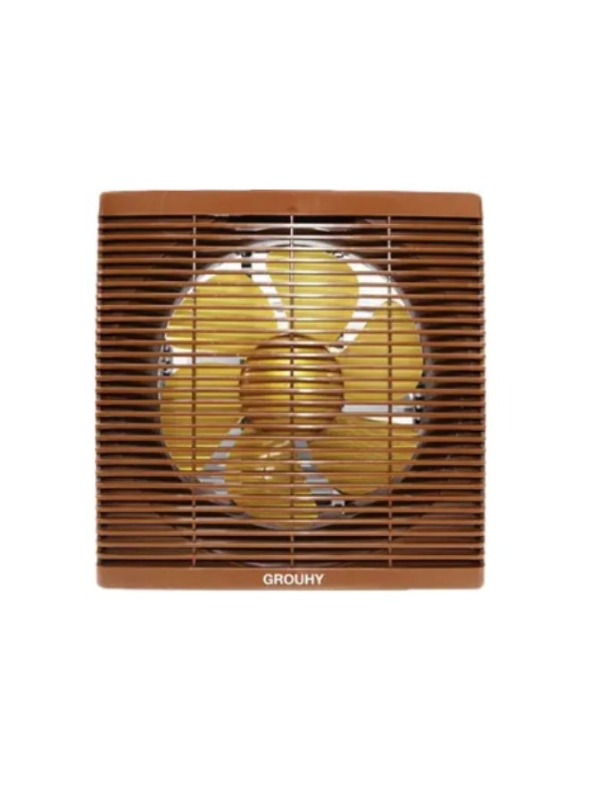 شفاط حائط جروهي، 25 سم، بشبكة حماية، GH252B - بني