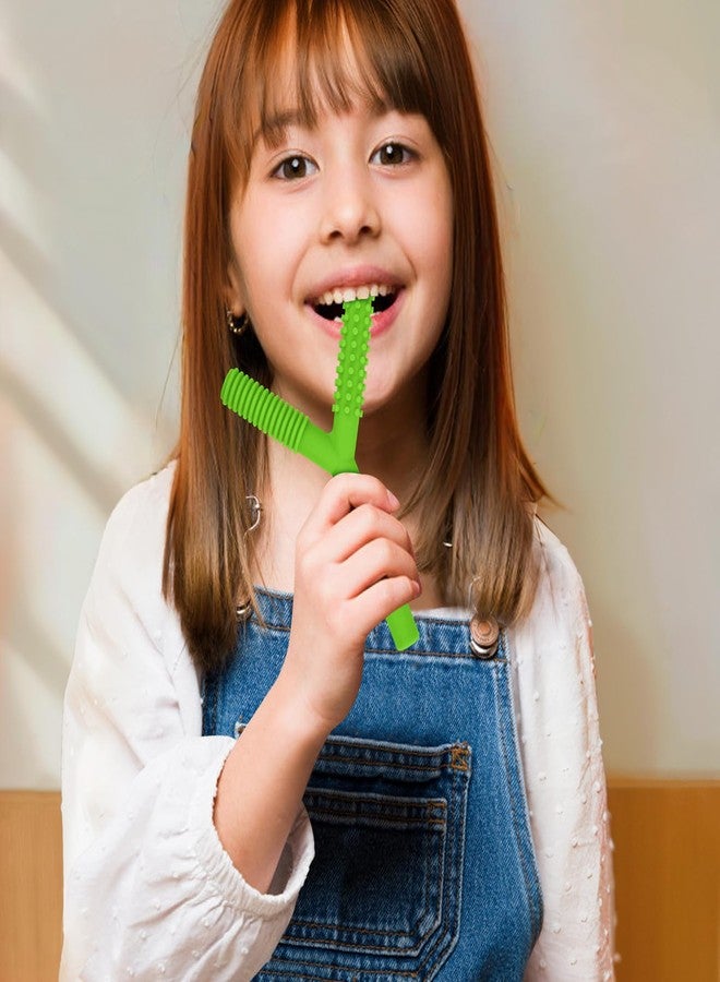 ERKOON 5 Pack Sensory Chew Toys for Autistic Children, Silicone Chewy Tubes Teething Tubes for Autism, ADHD, SPD, Chewies with Special Needs, Oral Motor Chewy Tool for Sensory Kids - Image 2