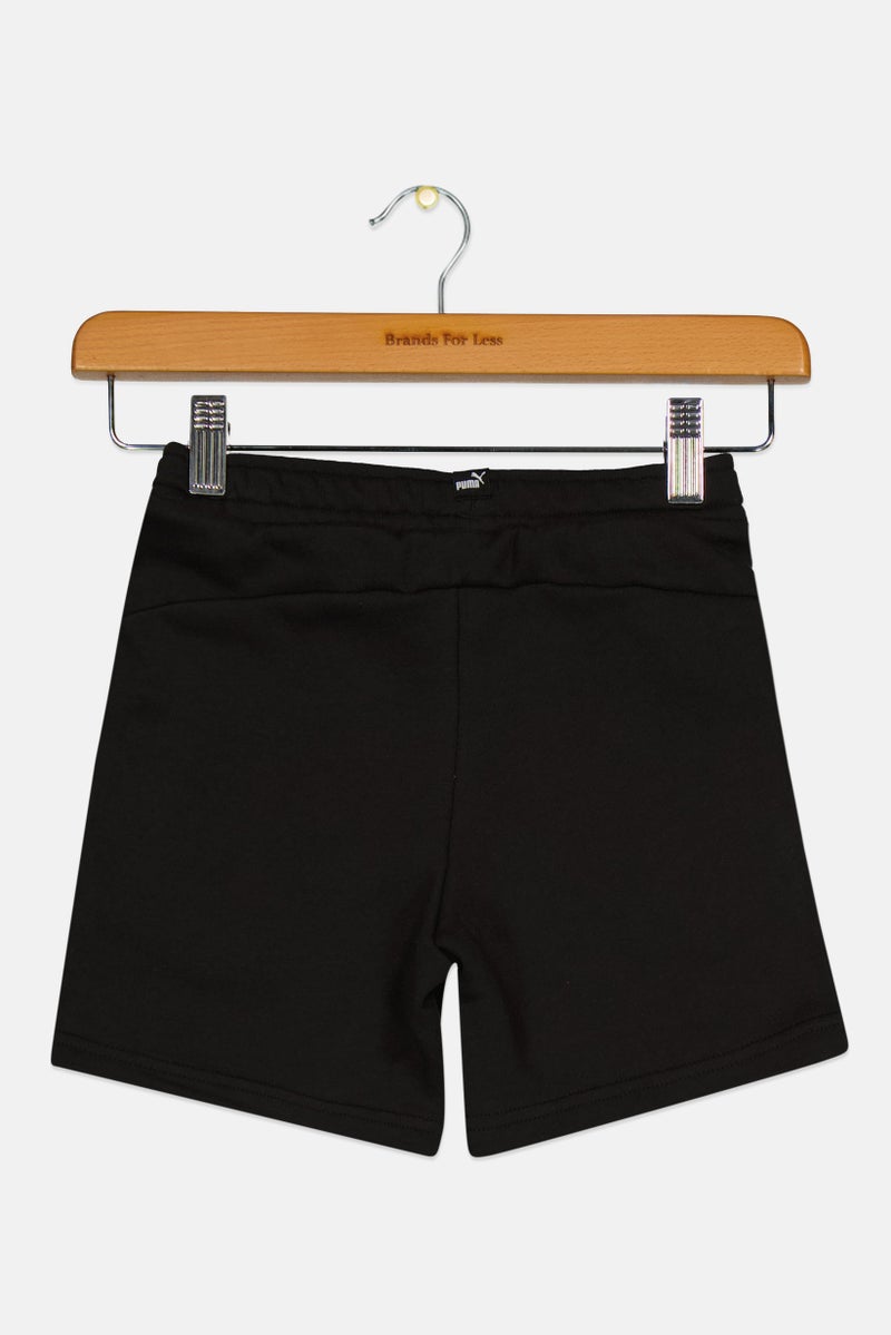 PUMA Kids Boy Sportswear Fit Running Shorts, Black  - Image 2