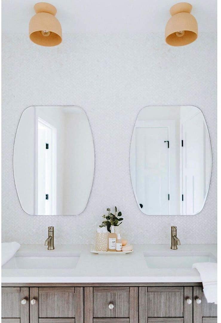 SEVEN HORSES Wall Mount Mirror Glass_white_18 x 24 - Image 4