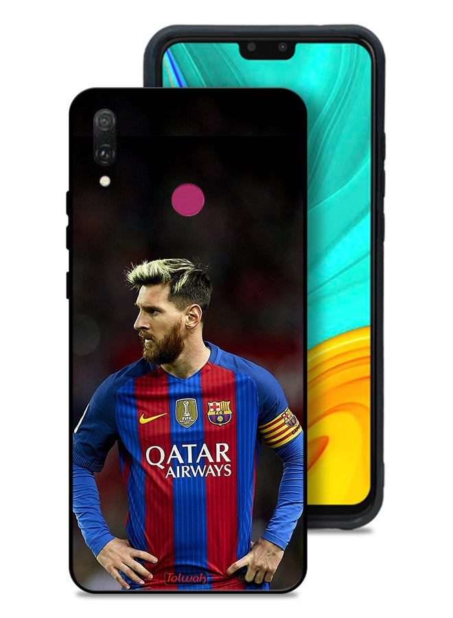 Tolwak Huawei Y9 (2019) Protective Case Cover Messi Barcelona - Image 1