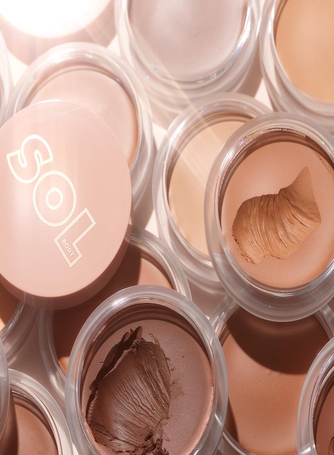 ColourPop بالم برونزر للوجه والجسم من ColourPop SOL - برونزر نباتي، برونزر كريمي لإطلالة طبيعية، لمسة ناعمة وتغطية قابلة للبناء - مكياج صيفي متألق - فاتح (1.1 أونصة) - Image 3