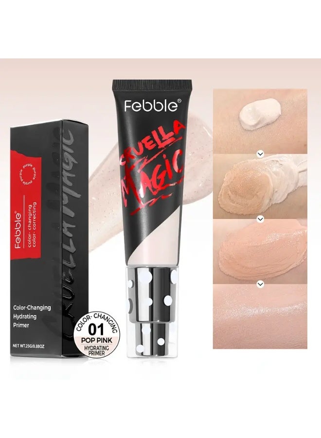 FEBBLE Color-Changing Hydrating Primer Moisturizing and Oil Control Makeup - Image 1