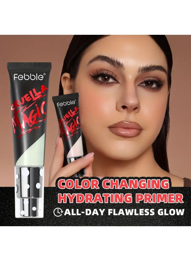 FEBBLE Color-Changing Hydrating Primer Moisturizing and Oil Control Makeup - Image 3