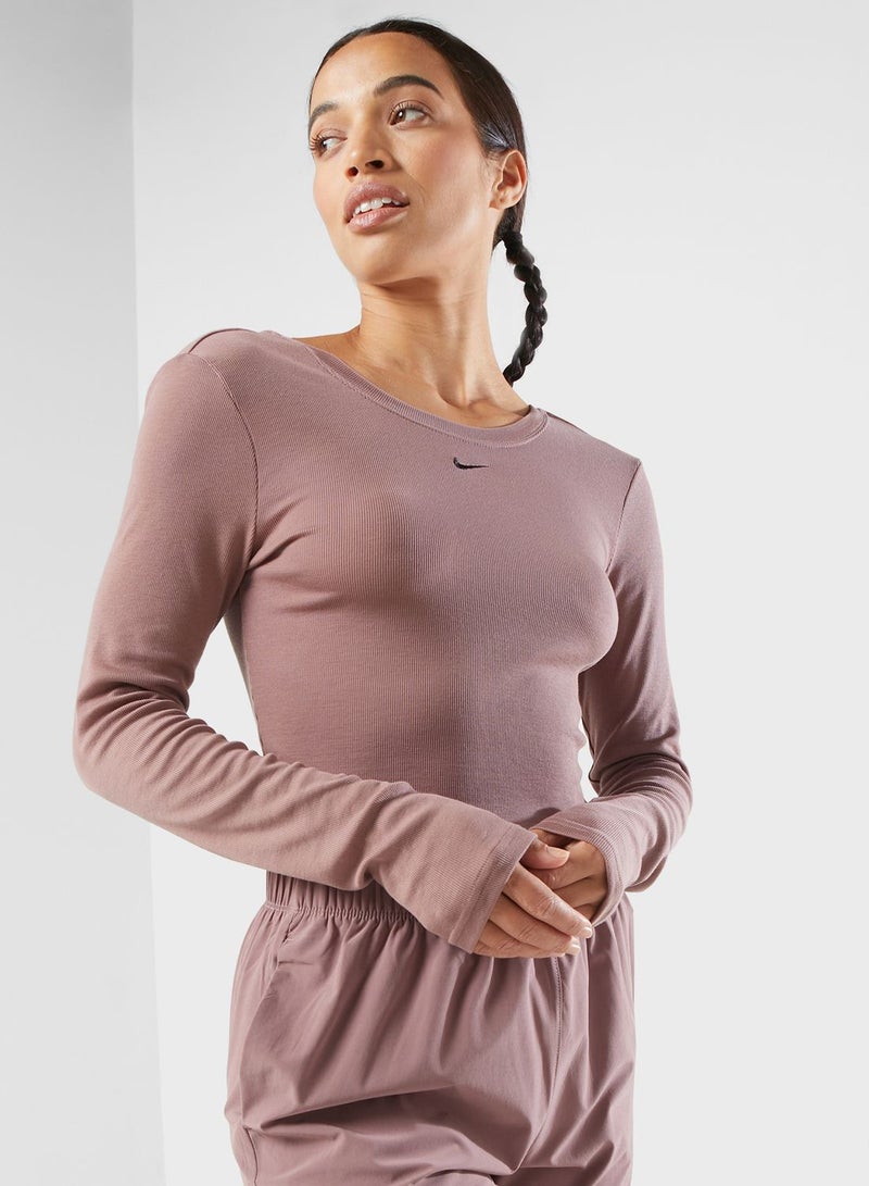 Nike Nsw Knit  Ribbed T-Shirt - Image 1