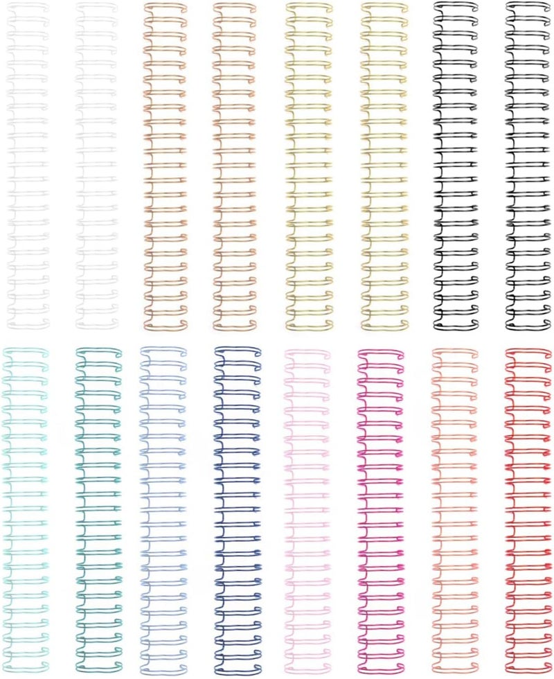 We R Memory Keepers Cinch Book Binding Wires Variety Pack - 16 Pieces, 5/8 Inch, Multi Color - Image 2