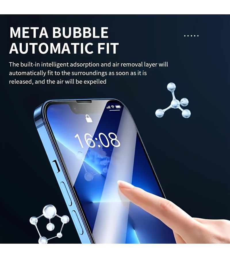 3 Pack Transparent Tempered Glass Screen Protector For iPhone 15 Pro - Image 5