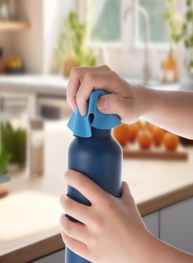 Sibba 6Pcs Rubber Jar Gripper Pads, Multi-purpose Jar Opener Grippers, Bottle Lid Openers Round Kitchen Coasters for Elderly Children Women Weak Hands - Image 5