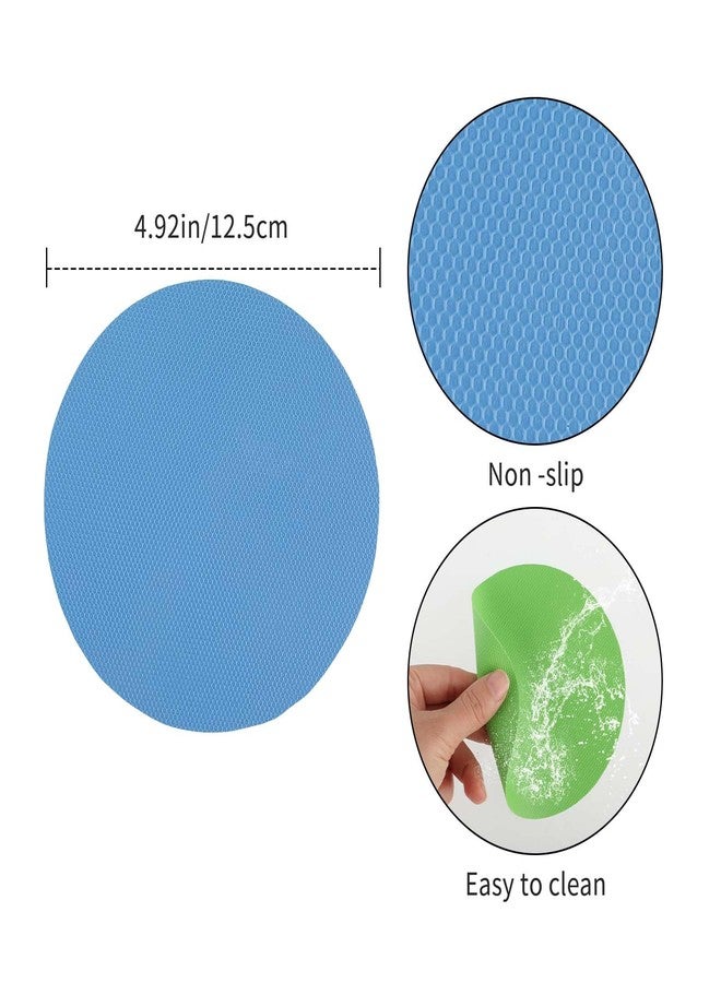 Sibba 6Pcs Rubber Jar Gripper Pads, Multi-purpose Jar Opener Grippers, Bottle Lid Openers Round Kitchen Coasters for Elderly Children Women Weak Hands - Image 2