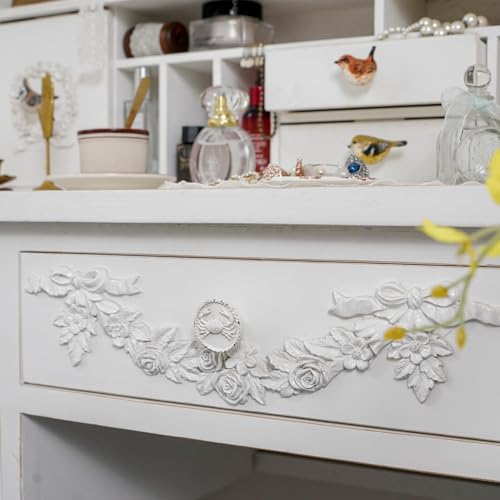 SOFFEE DESIGN Set of 6 Metal White Beach Style Cabinet Knobs Sand Dollar Crab Coral Decorative Pull Handle for DoorCabinetDrawer for FrenchOcean Beach Vacation Villa Furniture - Image 3