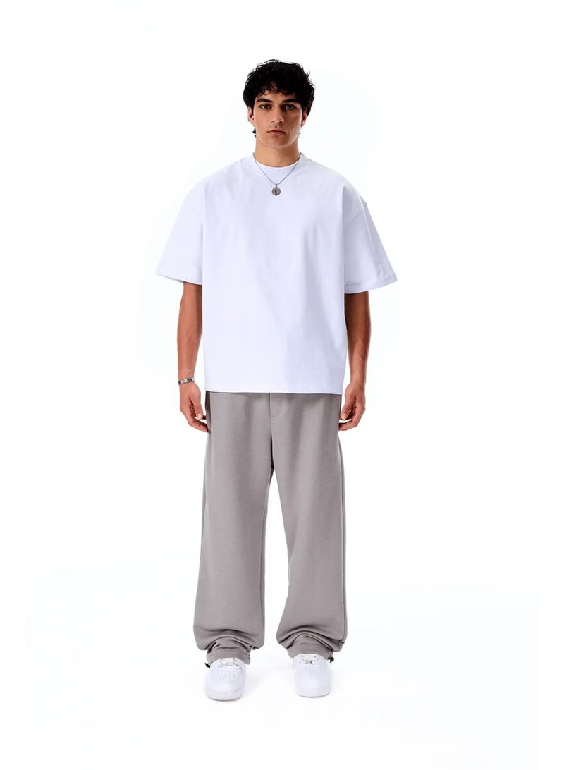 Galata Fabrica Unisex Premium Oversize Sweatpants with adjustable cords at ankles - Image 2
