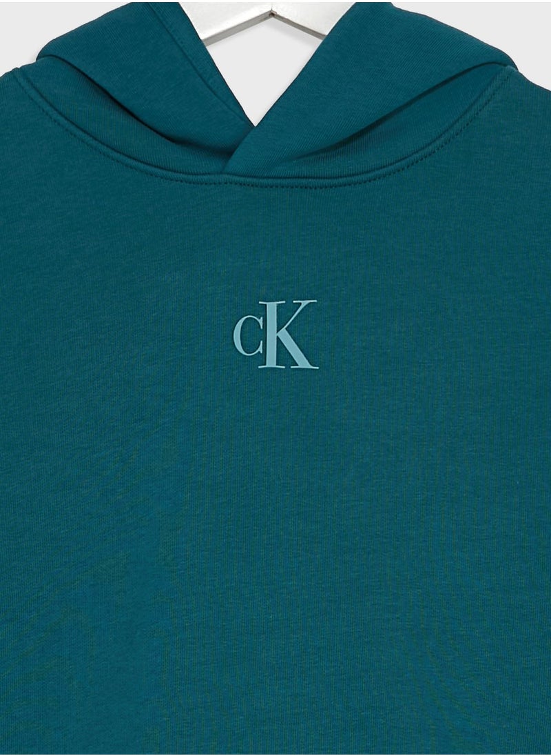 Calvin Klein Jeans - Kids Logo Hoodie - Image 1