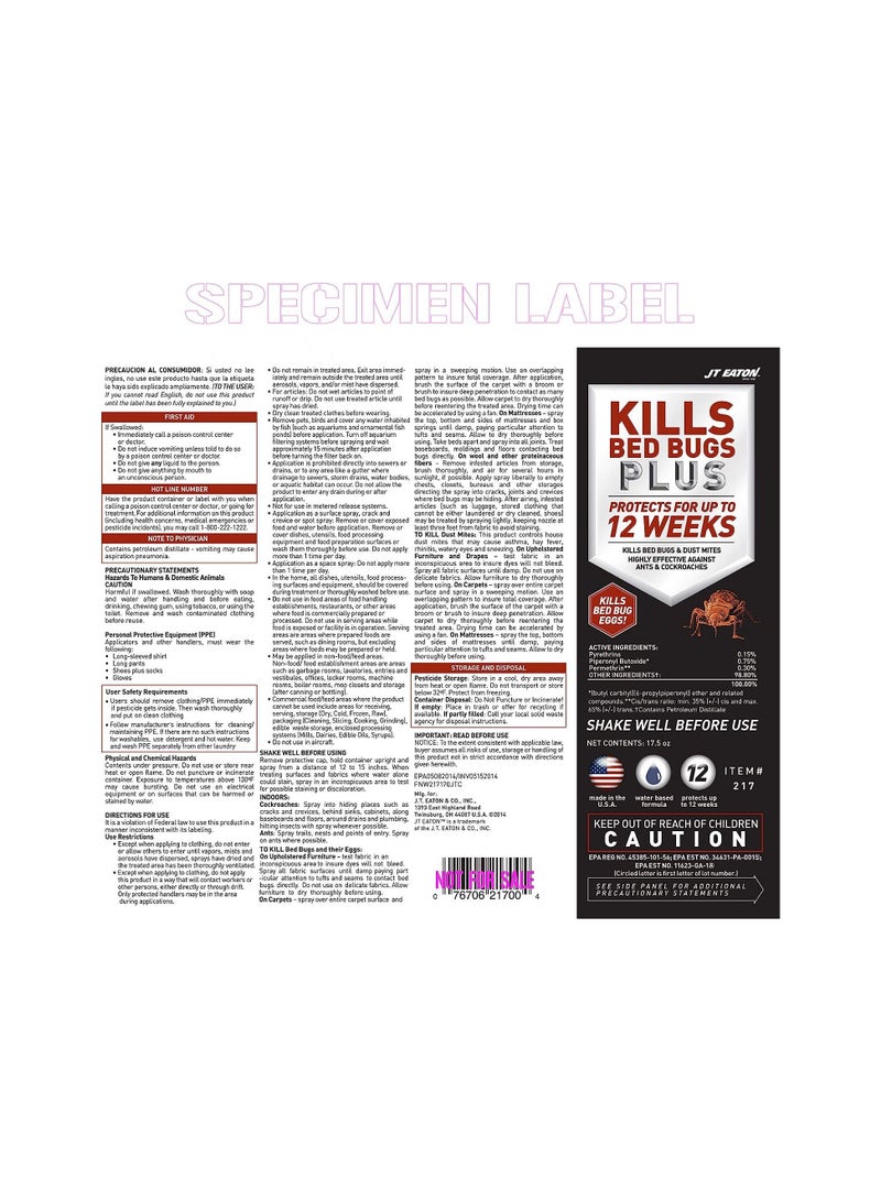 JT Eaton JT Eaton Kills Bed Bugs Plus  - Image 2