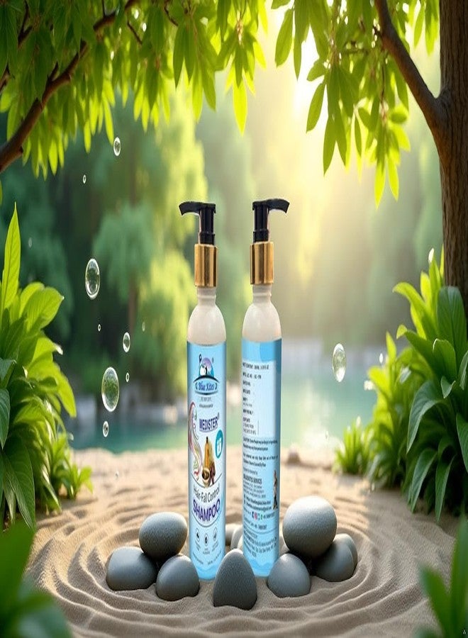 Bluekites Medister Shikakai Bhringraj hair shampoo 200ml pack of 2 - Image 5