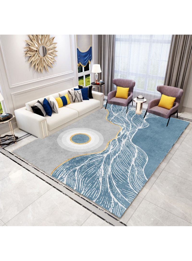 Sharpdo Modern Style Area Rug Non-Slip Super Soft Touch Living Room Bedroom Kitchen Decoration Of Carpet Floor Rug Rectangular 160x230cm - Image 1