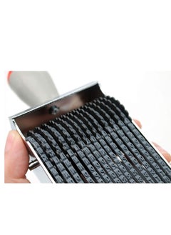 Y&D DIY Numbering Stamp, Date 14 Digits Roller 10 & 26 Alphabet Rolling Personalized English Number Symbol Address  - Image 1