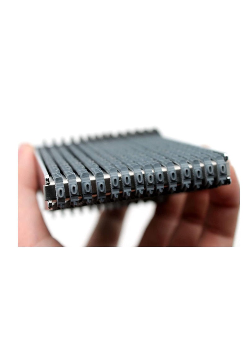 Y&D DIY Numbering Stamp, Date 14 Digits Roller 10 & 26 Alphabet Rolling Personalized English Number Symbol Address  - Image 3