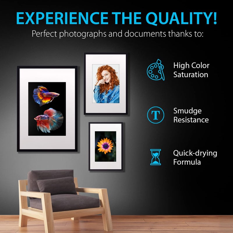 Smart Ink Compatible Ink Cartridge Replacement for HP 934 XL 935XL 934XL 935 High Yield 4 Combo Pack (Black & C/M/Y) to use with Officejet 6220 6812 6815 6820 Officejet Pro 6230 6830 6835 Printers - Image 5