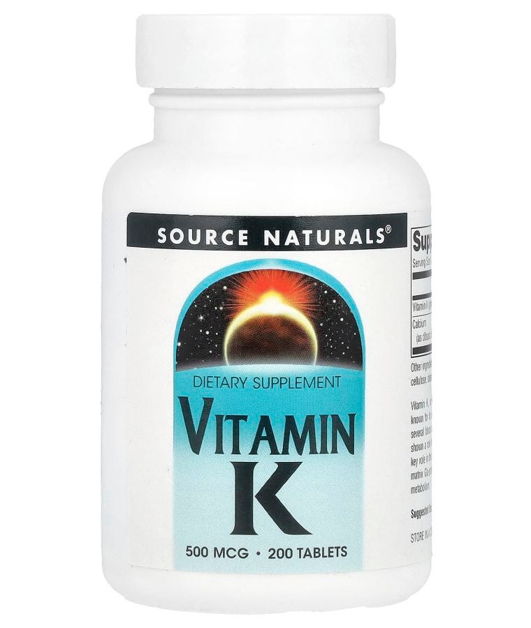 Vitamin K 500 mcg 200 Tablets