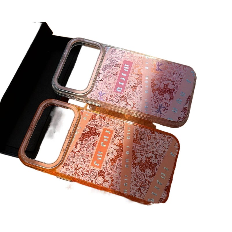 غطاء واقي | برتقالي | مقاوم للصدمات لـ iPhone 17 / 17 Air / 17 Pro / 17 Pro Max | Acrylic | مقاوم لبصمات الأصابع - Image 2