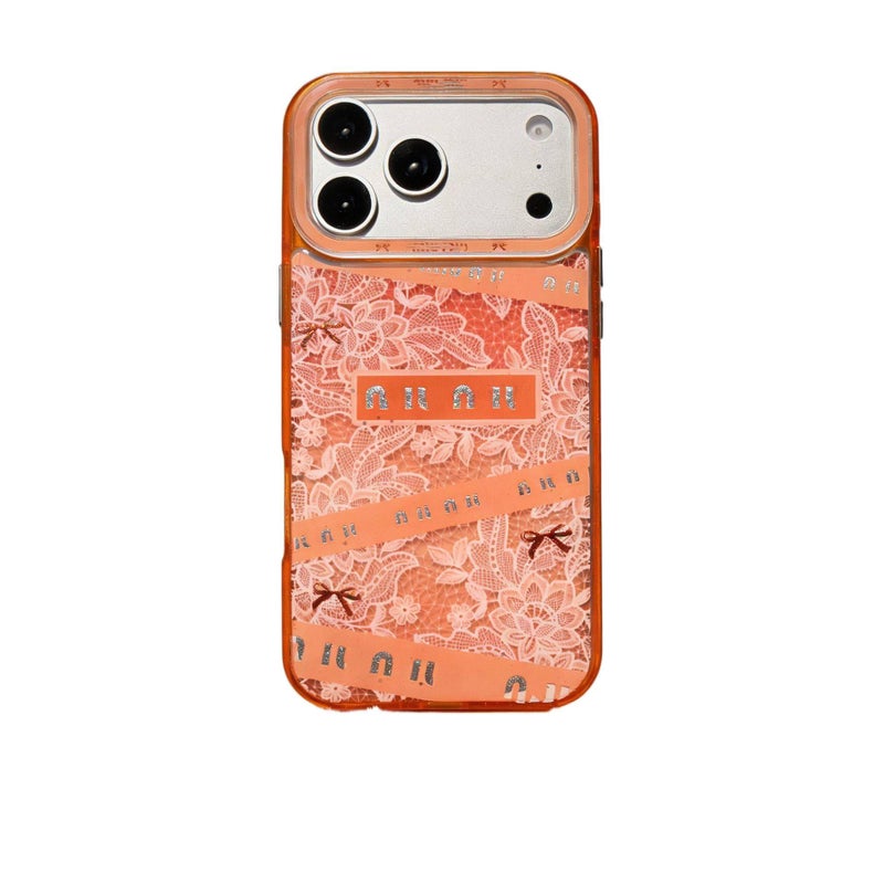 غطاء واقي | برتقالي | مقاوم للصدمات لـ iPhone 17 / 17 Air / 17 Pro / 17 Pro Max | Acrylic | مقاوم لبصمات الأصابع - Image 3